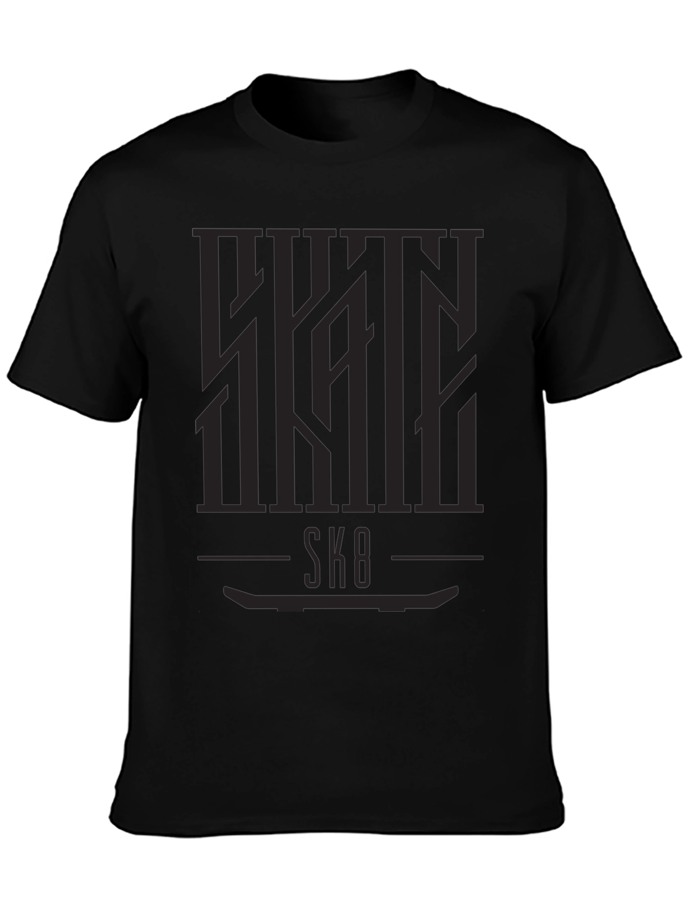 Dark Sk8 Graphic Tee - Edgy Style