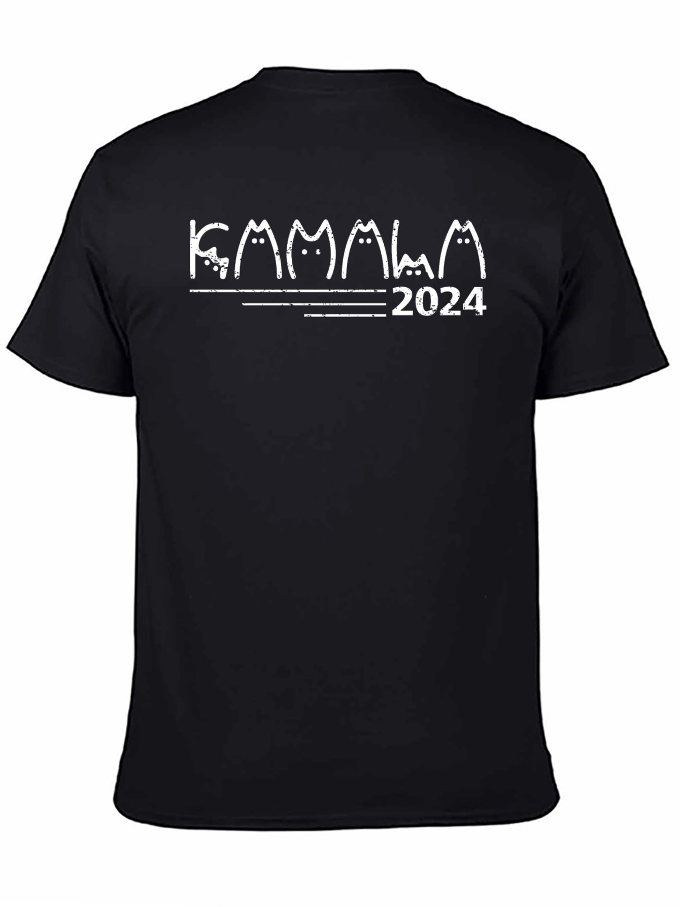 Kamala Cats 2024 Black T-Shirt