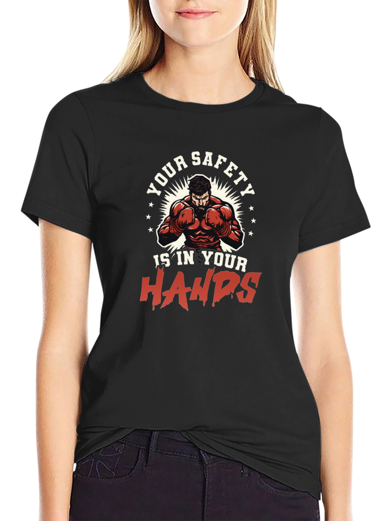 Safety in Your Hands Graphic Tee