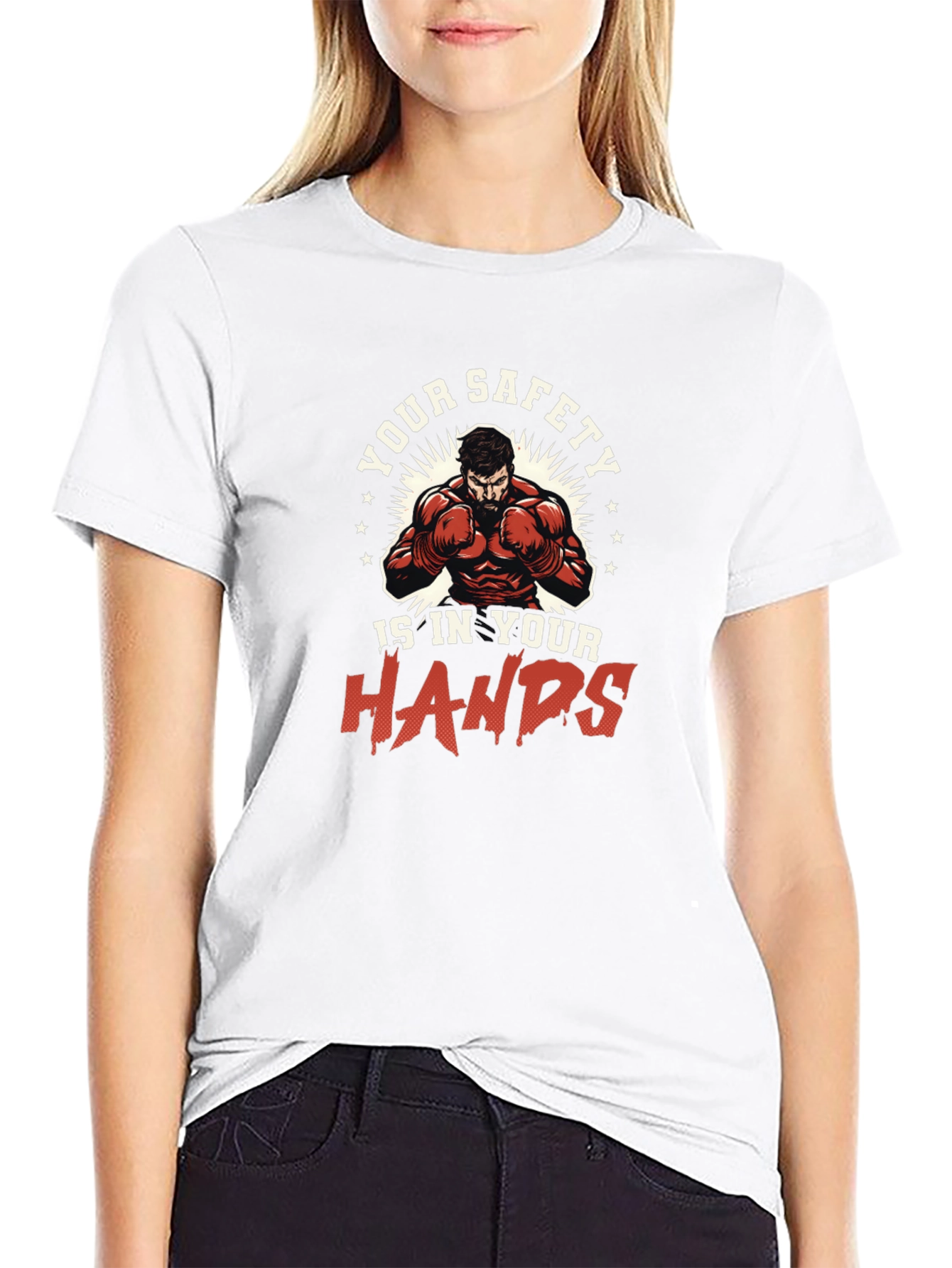 Safety in Your Hands Graphic Tee