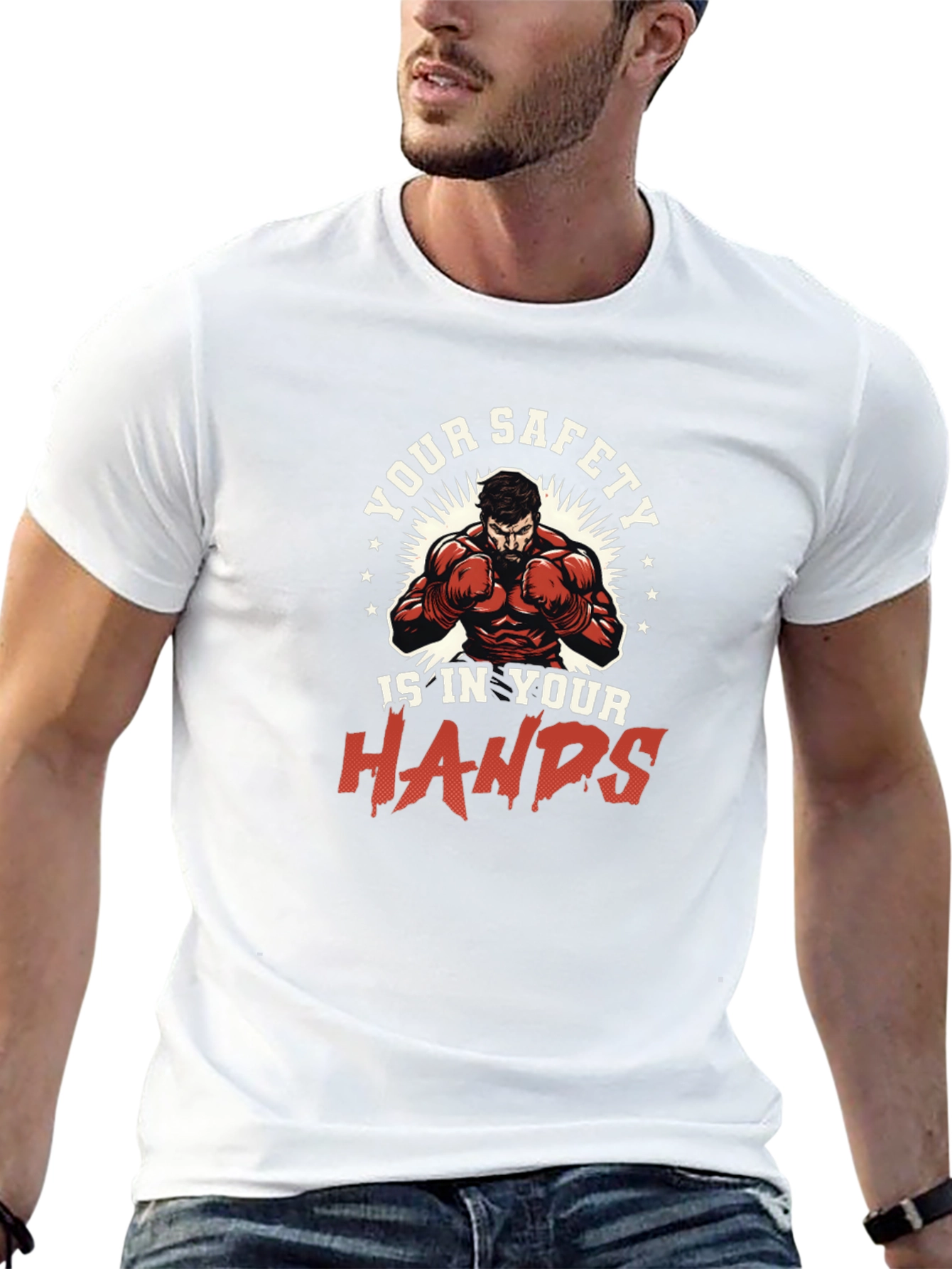 Safety in Your Hands Graphic Tee