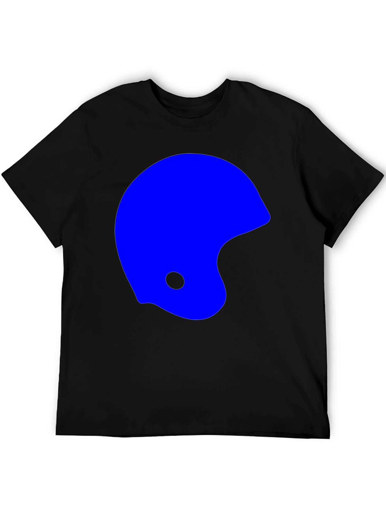 Abstract Helmet Graphic T-Shirt