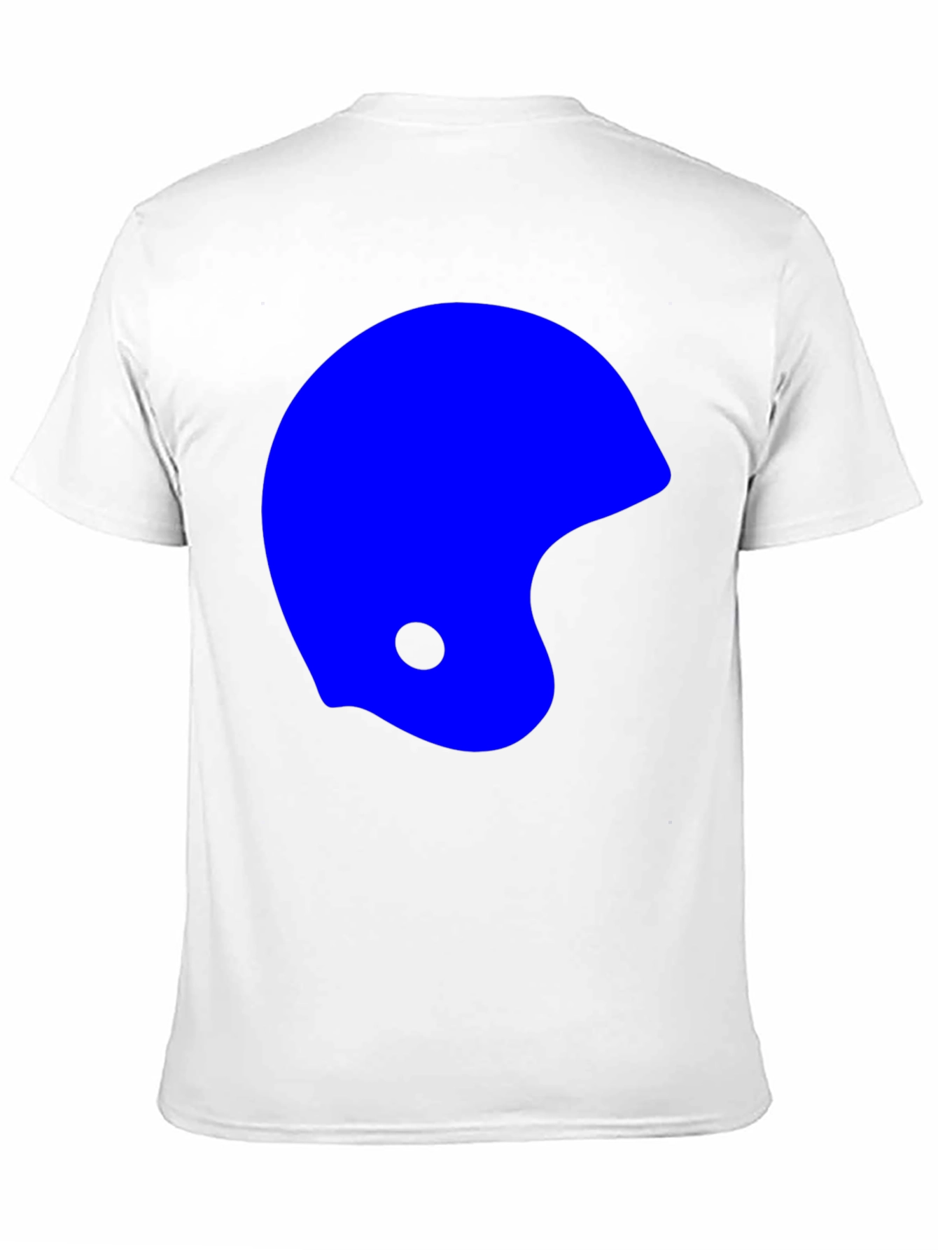 Abstract Helmet Graphic T-Shirt