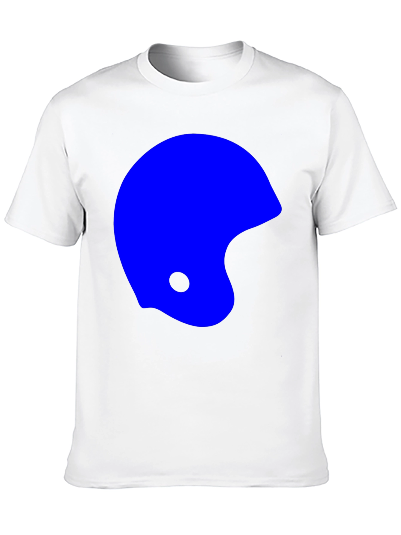 Abstract Helmet Graphic T-Shirt