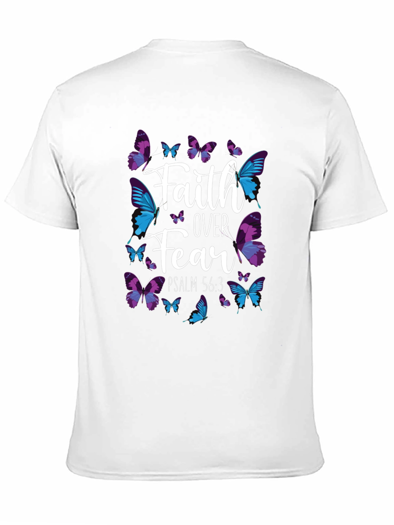 Faith Over Fear Butterfly Graphic Tee