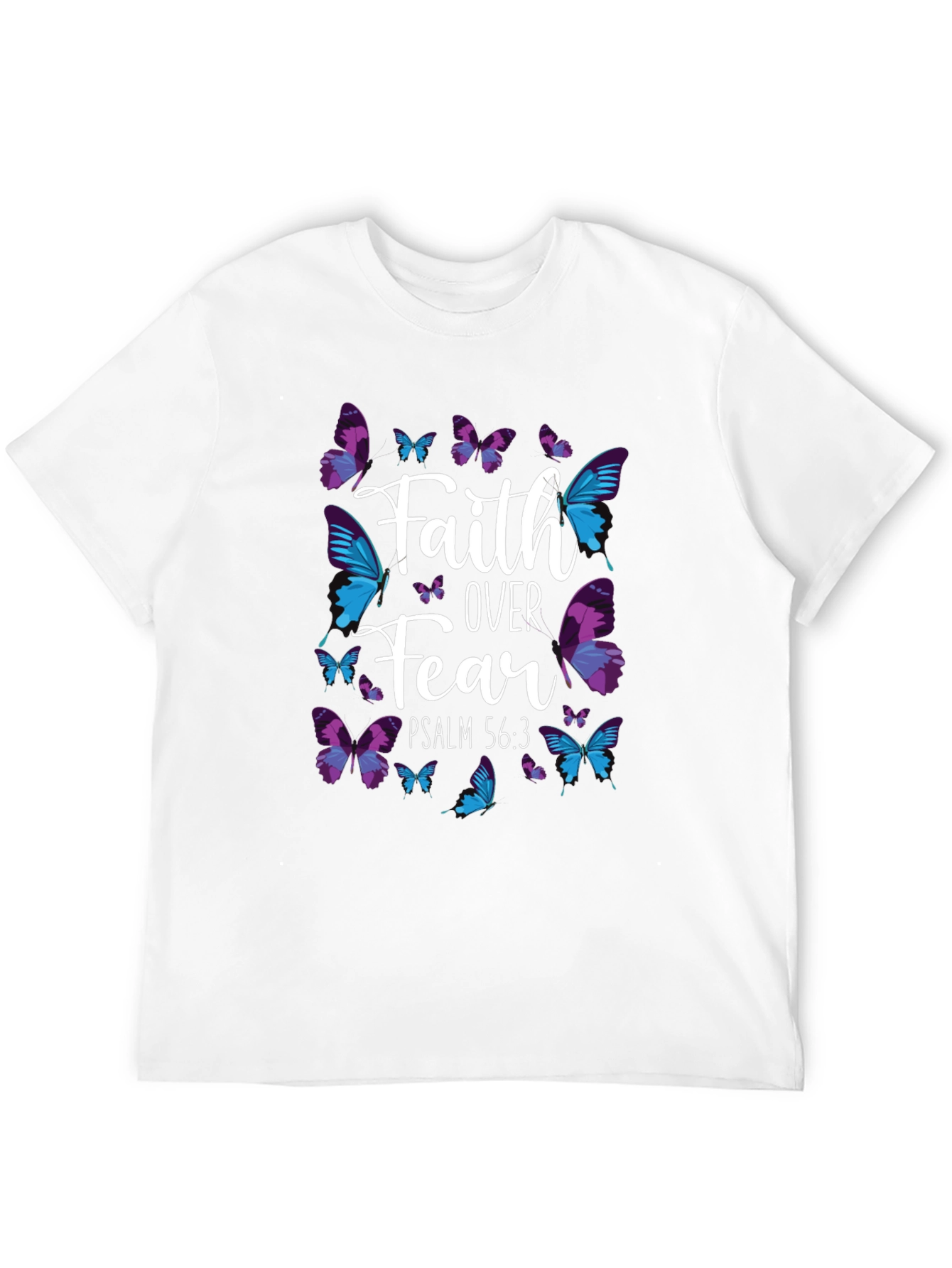 Faith Over Fear Butterfly Graphic Tee