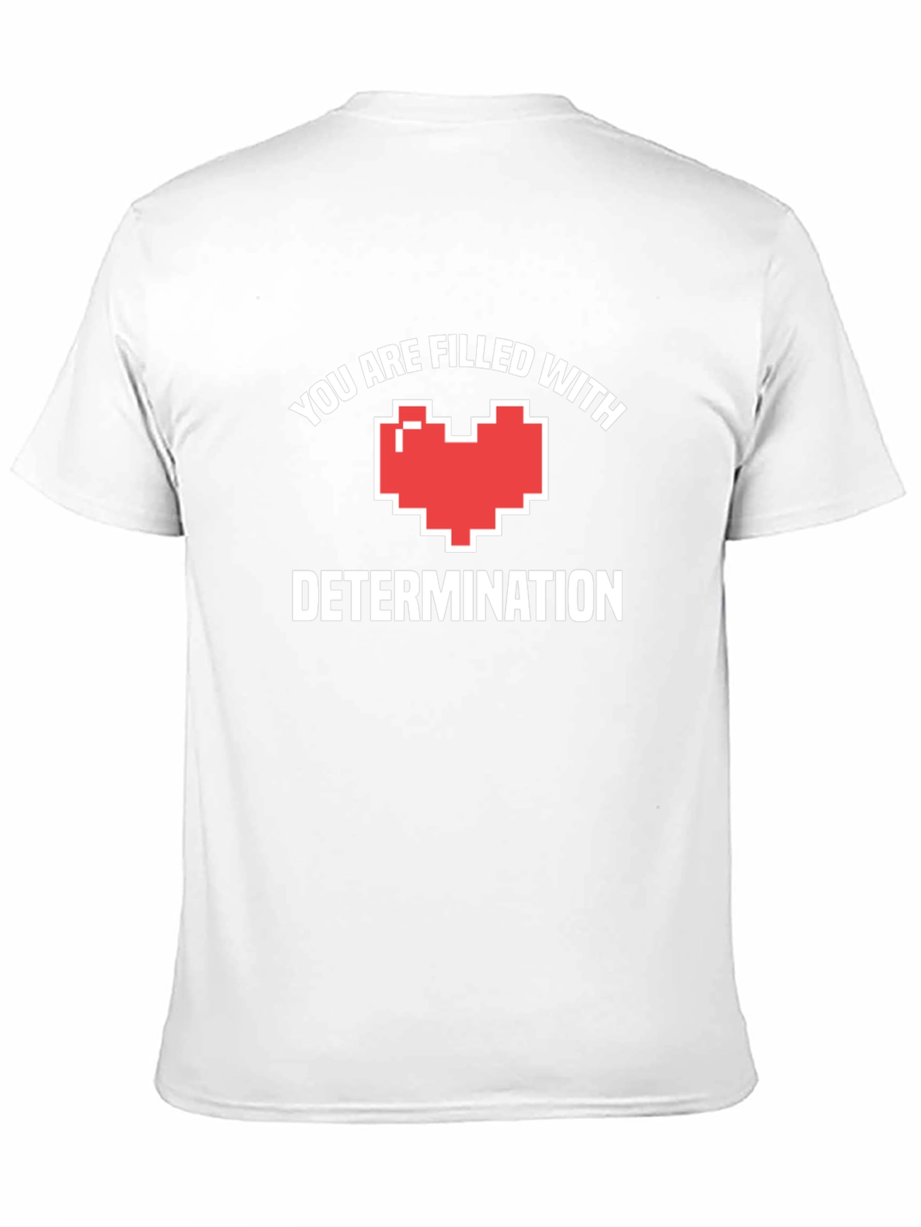 Determination Heart Black T-Shirt