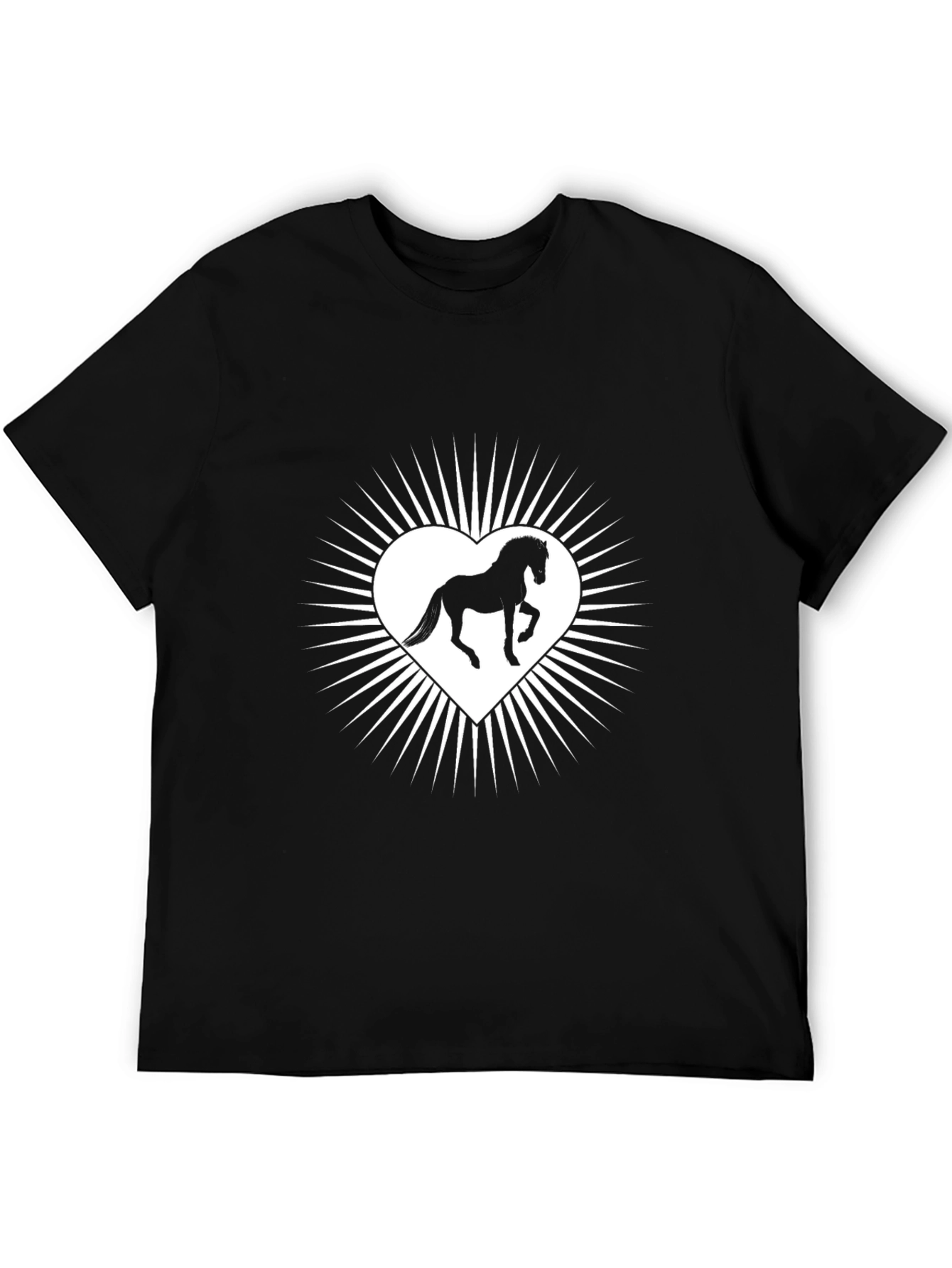 Horse Heart T-Shirt - Stylish Graphic Tee