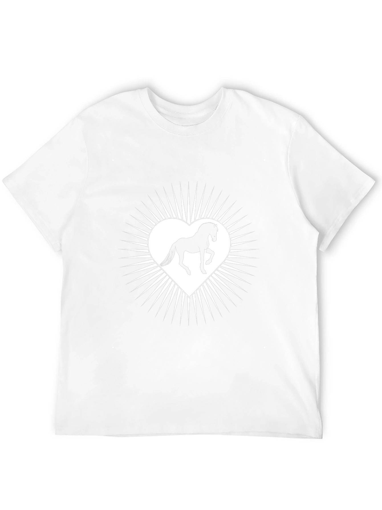 Horse Heart T-Shirt - Stylish Graphic Tee
