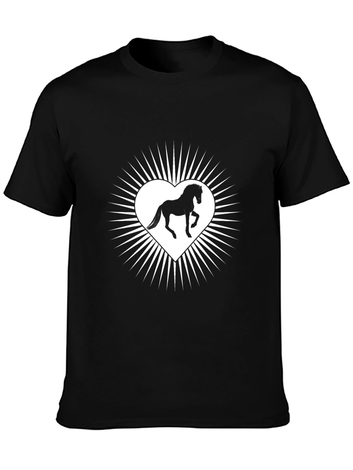 Horse Heart T-Shirt - Stylish Graphic Tee