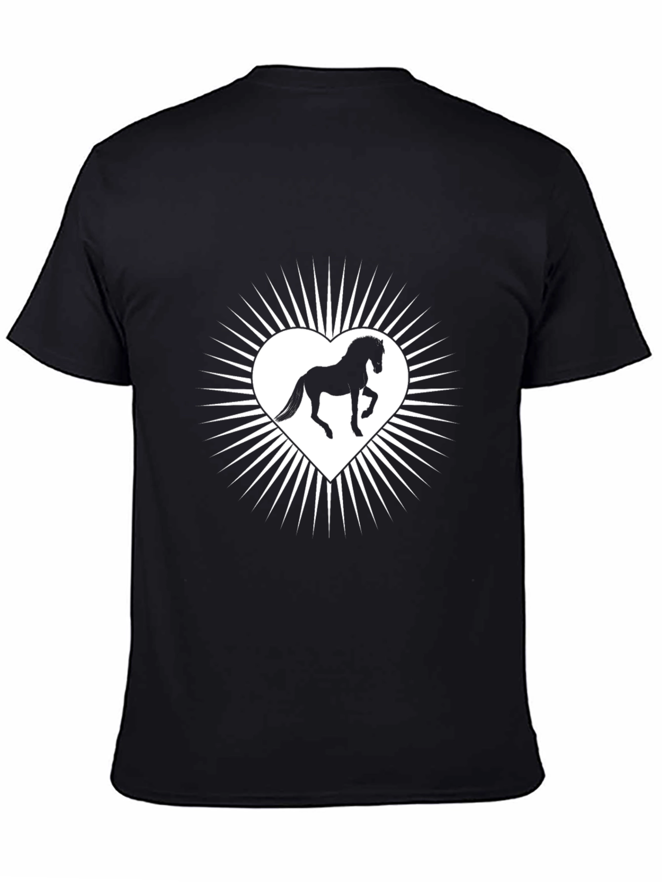 Horse Heart T-Shirt - Stylish Graphic Tee