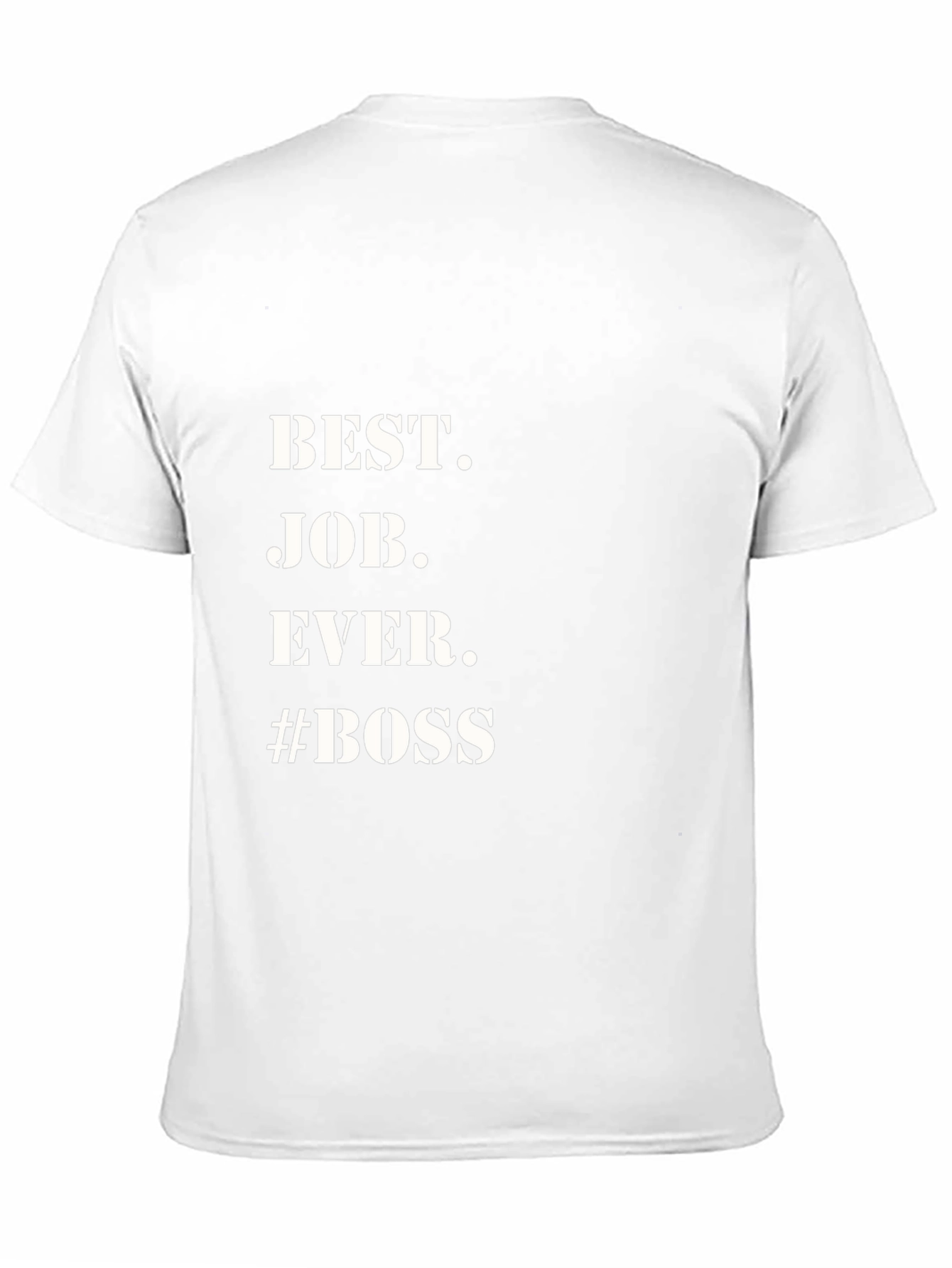 Best Job Ever #Boss Black Graphic Tee