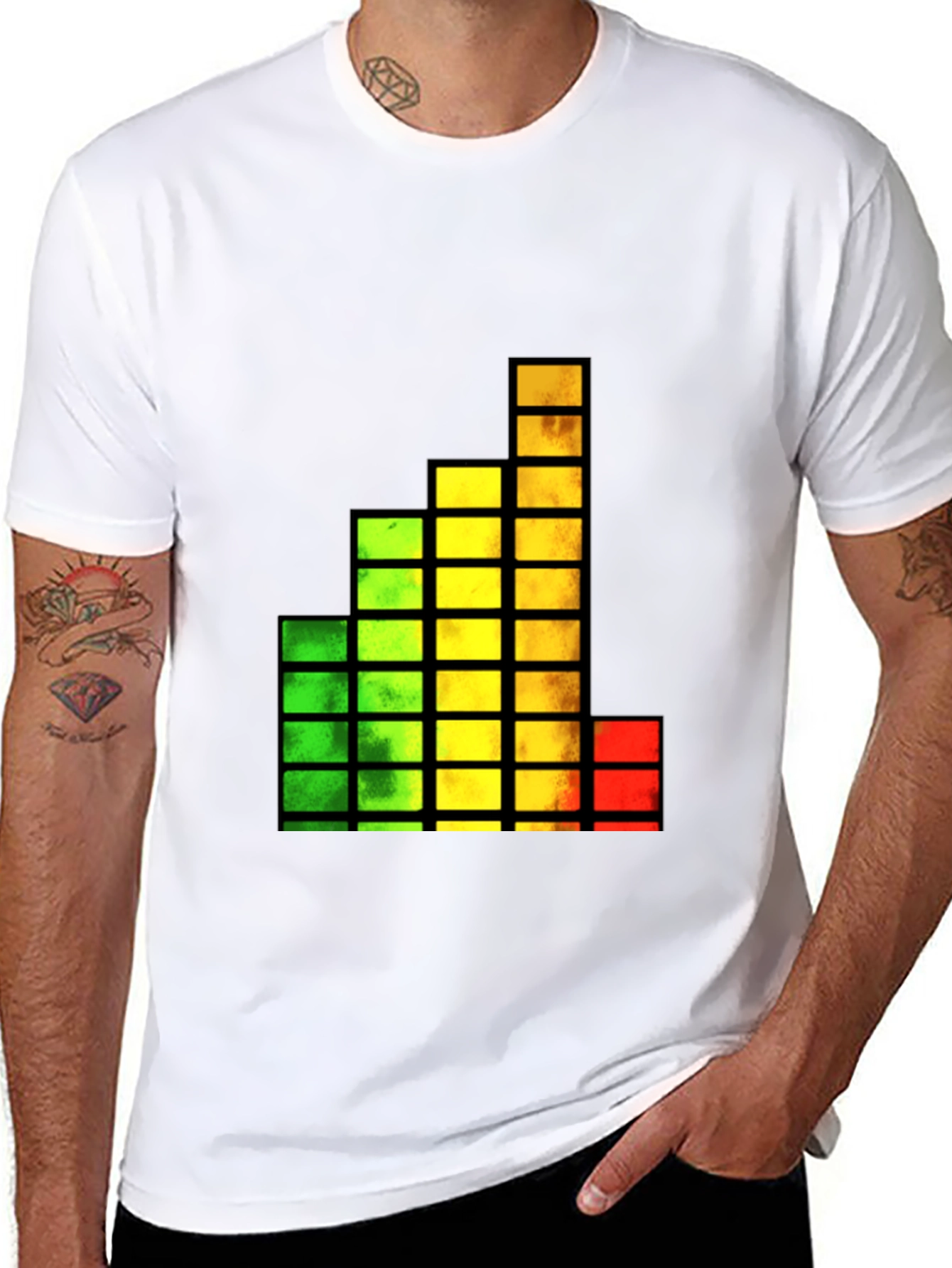 Equalizer Bar Black T-Shirt