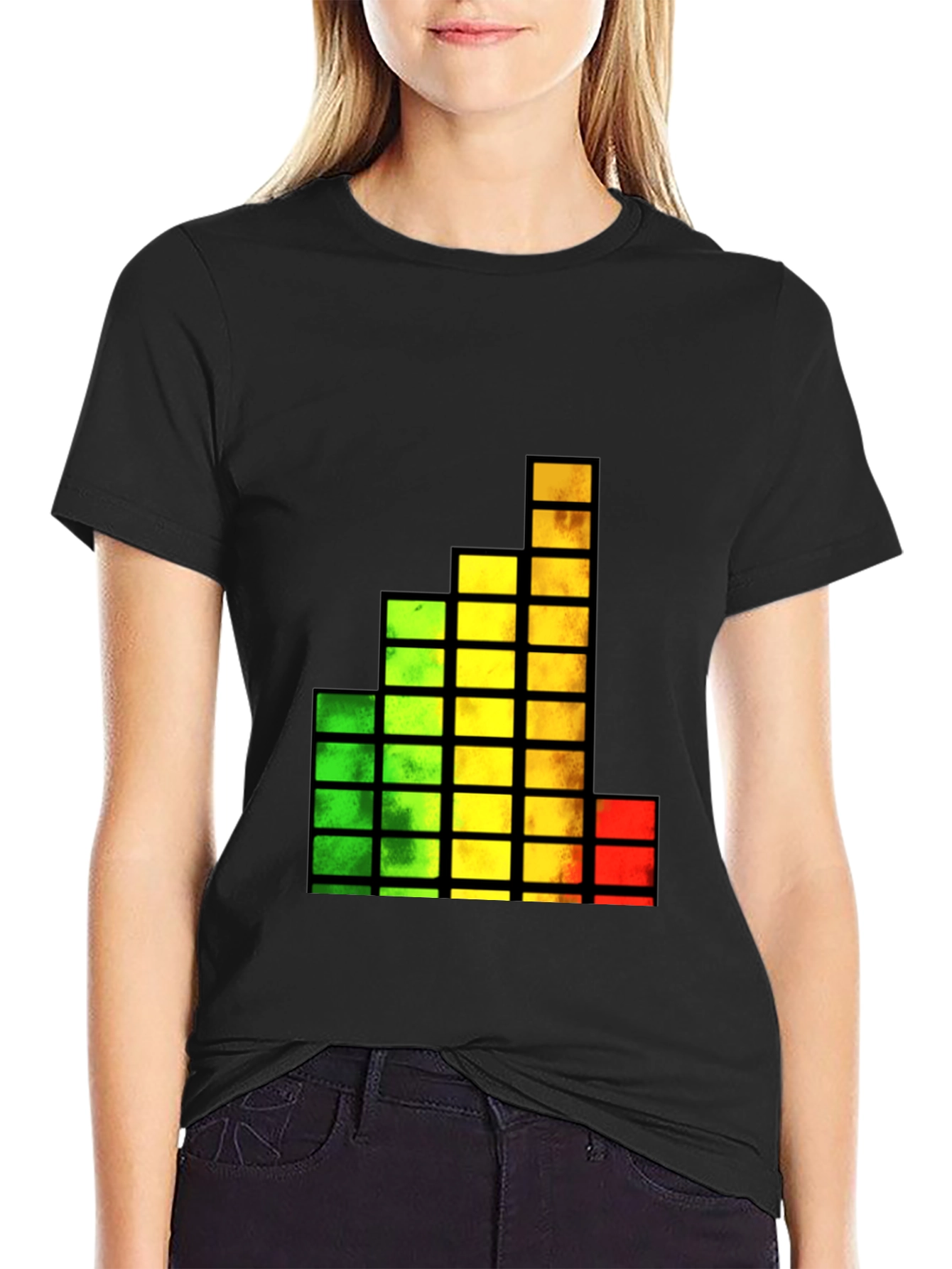 Equalizer Bar Black T-Shirt
