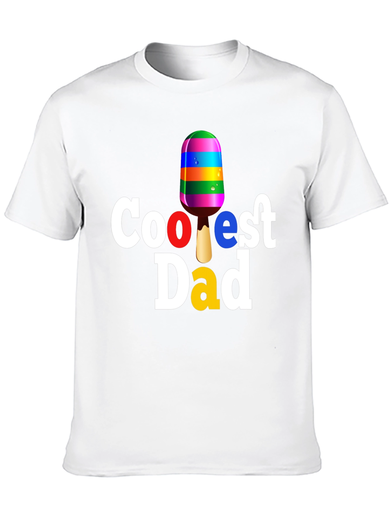Coolest Dad T-Shirt - Novelty Popsicle Tee