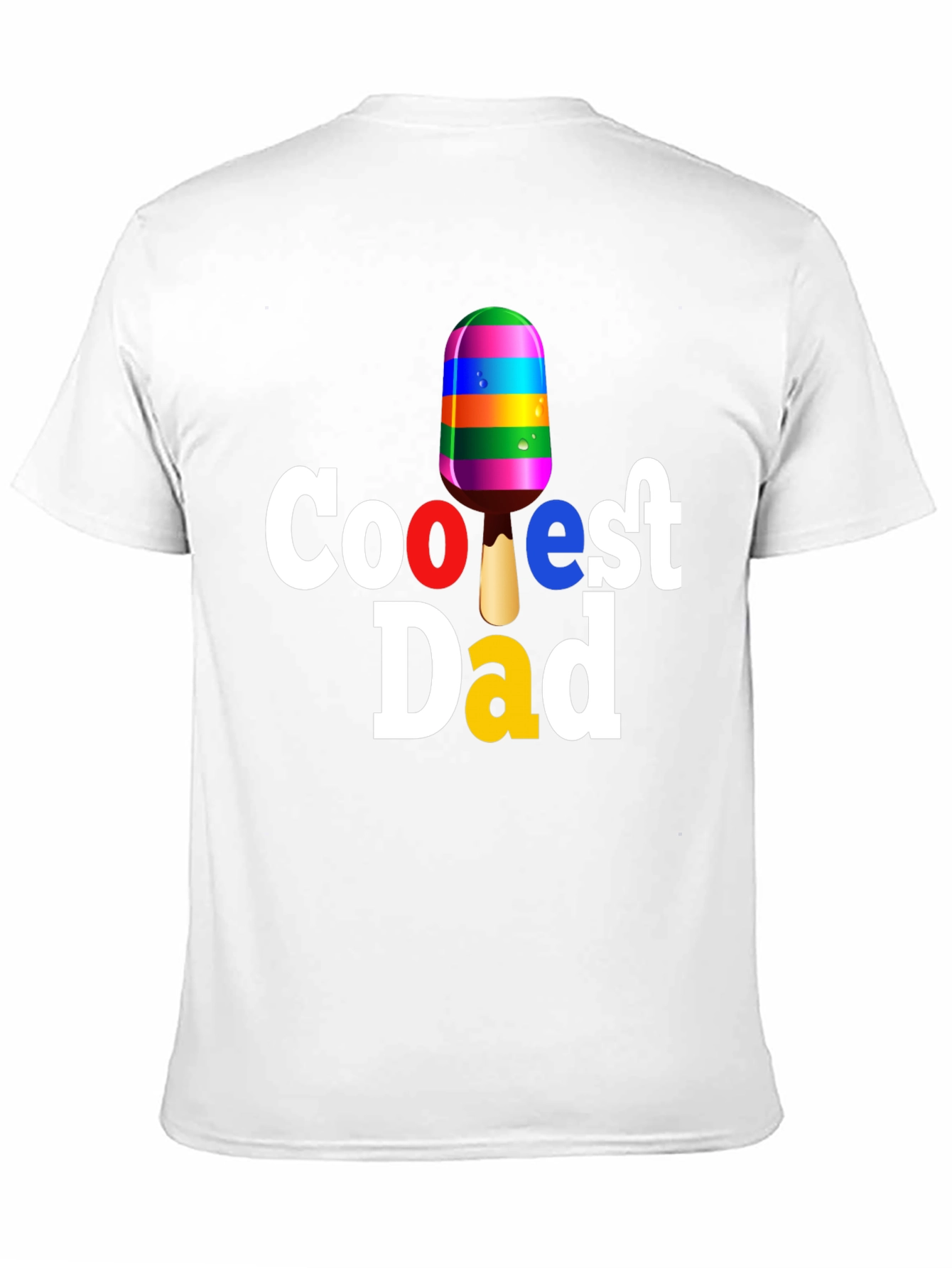 Coolest Dad T-Shirt - Novelty Popsicle Tee
