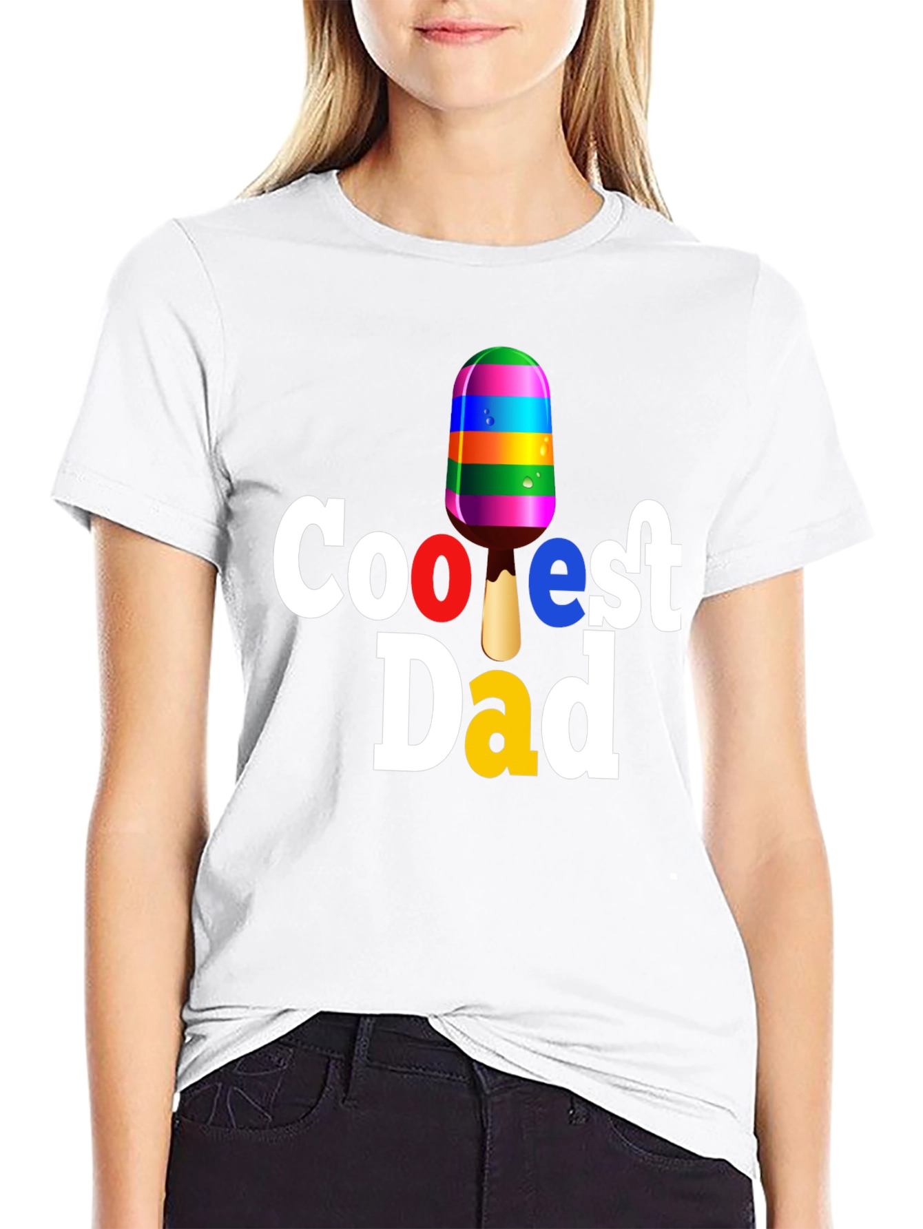Coolest Dad T-Shirt - Novelty Popsicle Tee