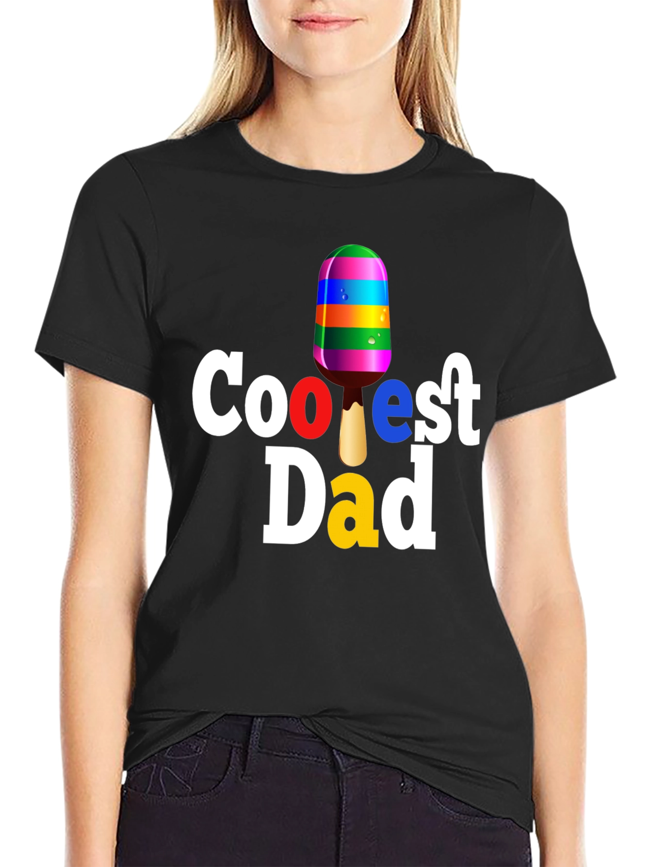 Coolest Dad T-Shirt - Novelty Popsicle Tee