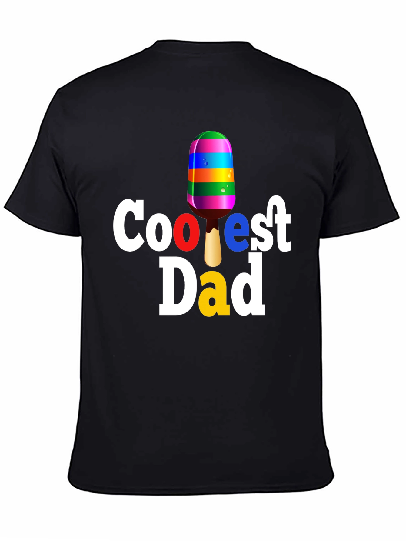 Coolest Dad T-Shirt - Novelty Popsicle Tee