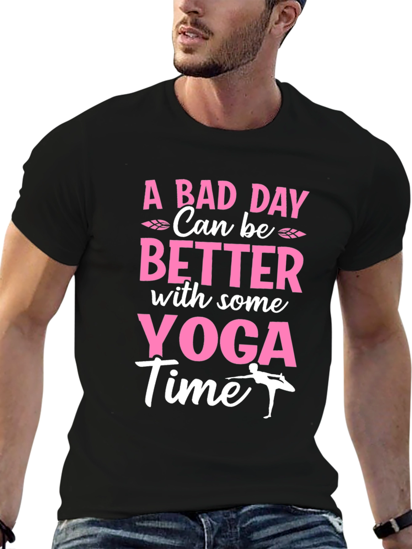 Yoga Time Graphic Tee - Bad Day Cure