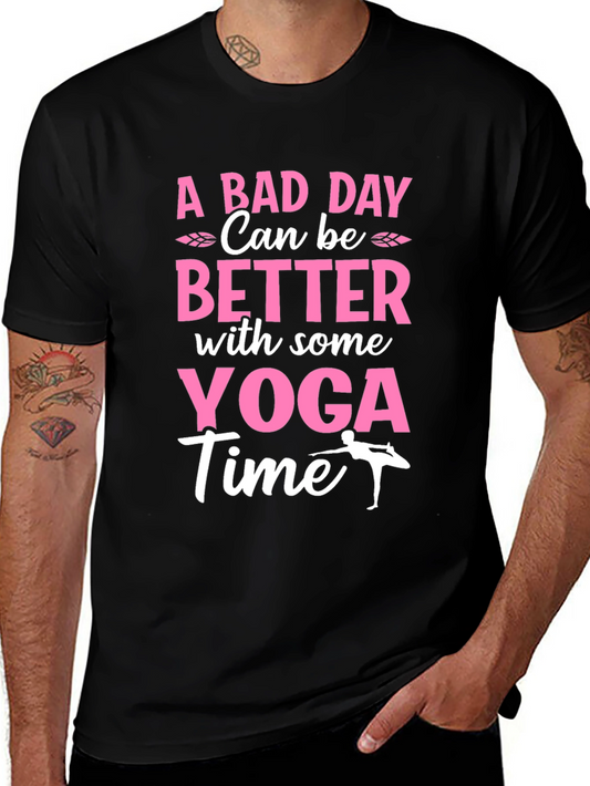 Yoga Time Graphic Tee - Bad Day Cure