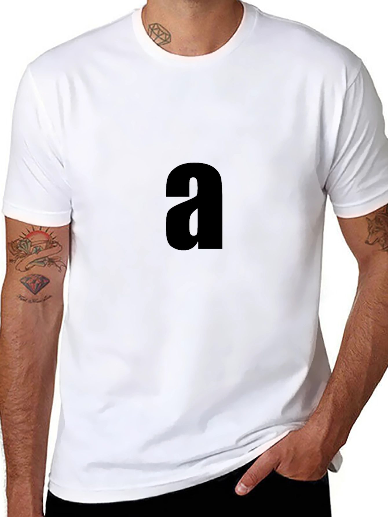 Black a Graphic Tee