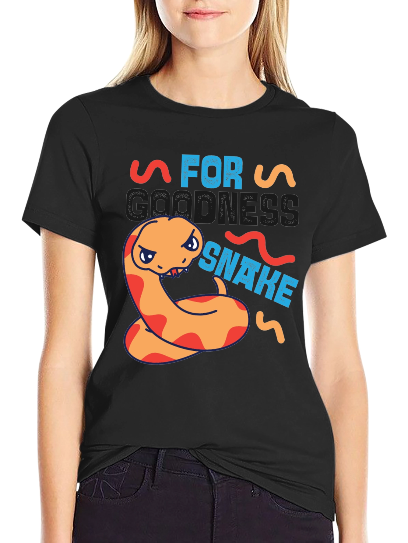 Funny Snake Graphic T-Shirt