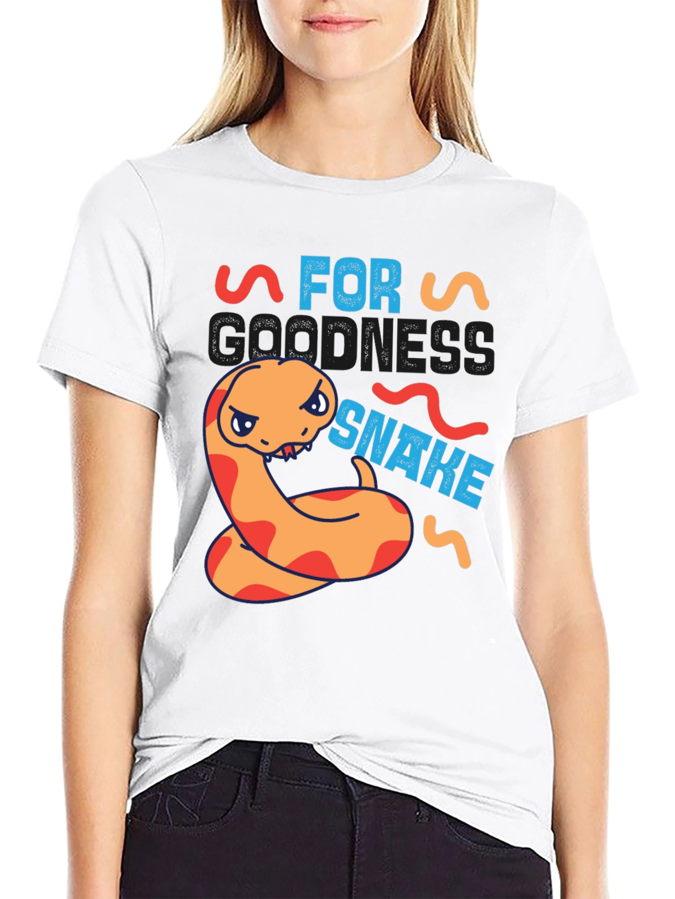 Funny Snake Graphic T-Shirt