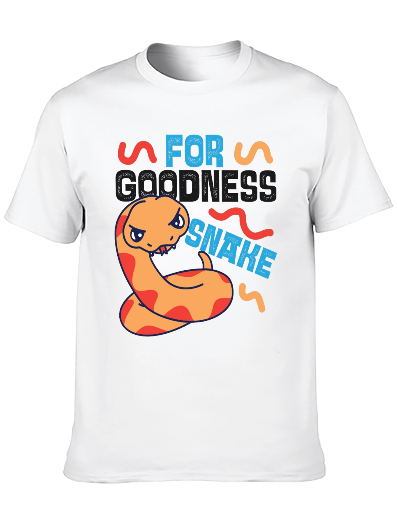 Funny Snake Graphic T-Shirt
