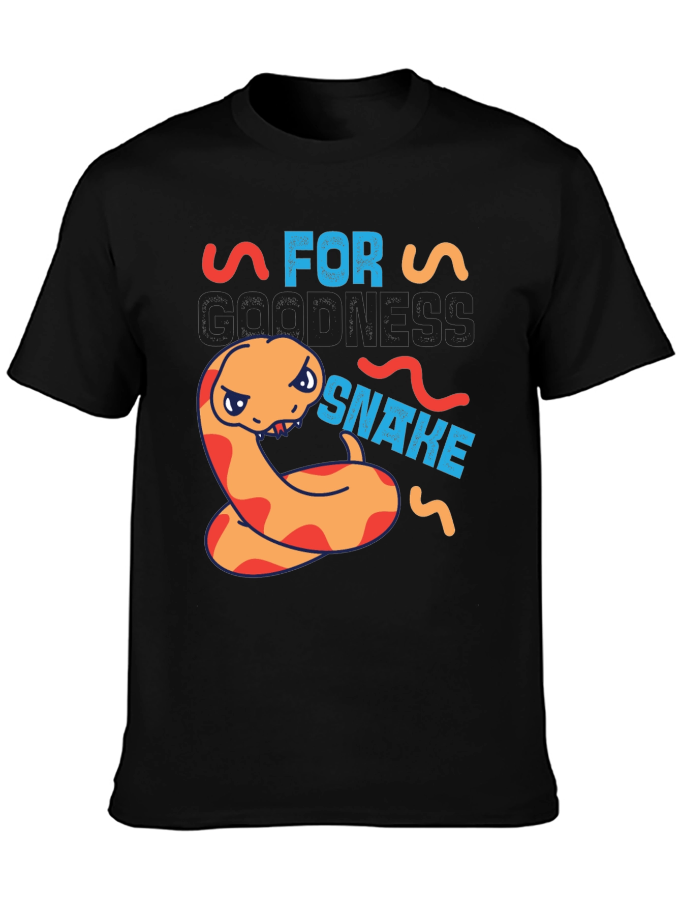 Funny Snake Graphic T-Shirt