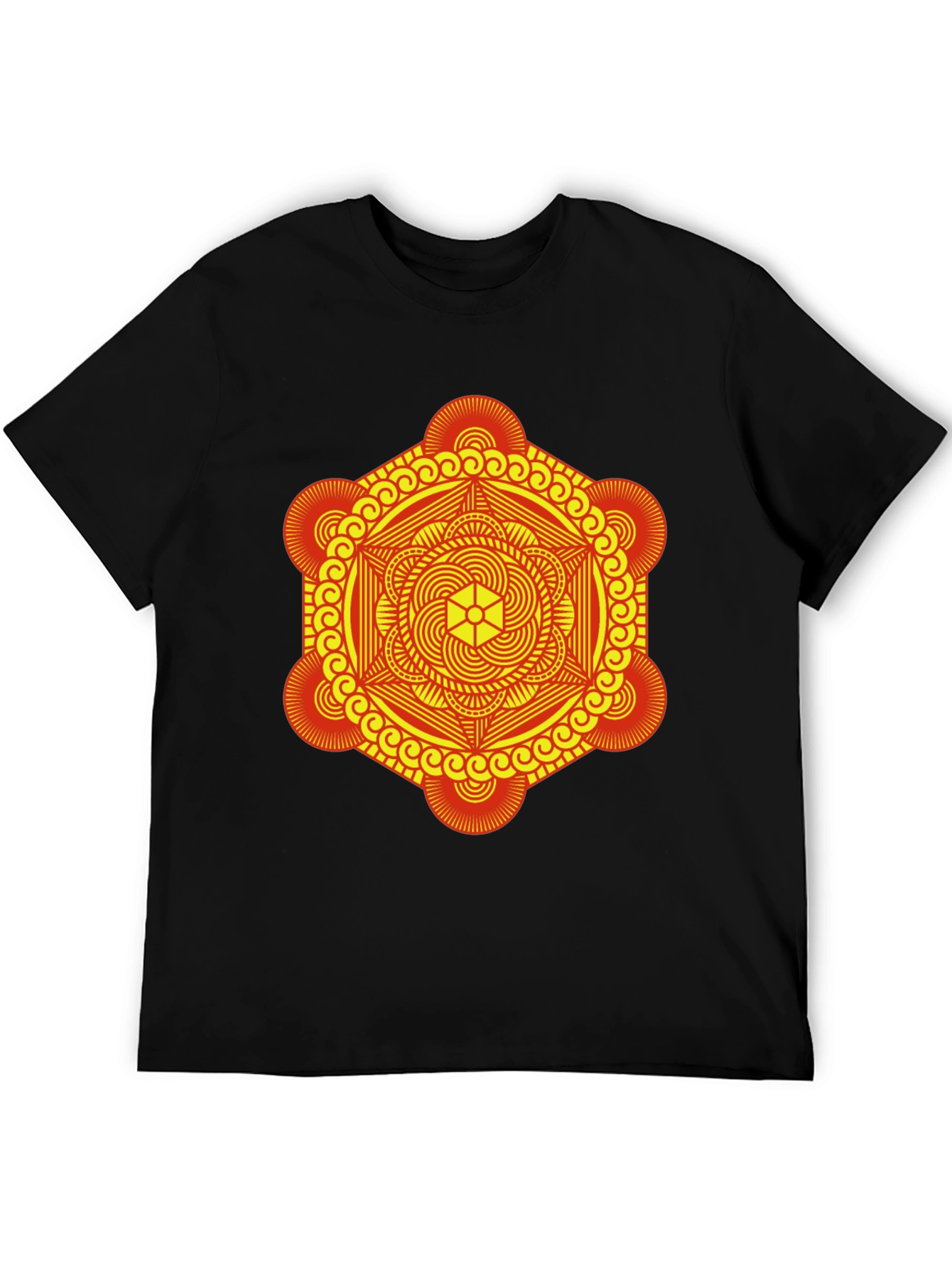 Geometric Mandala Graphic Tee