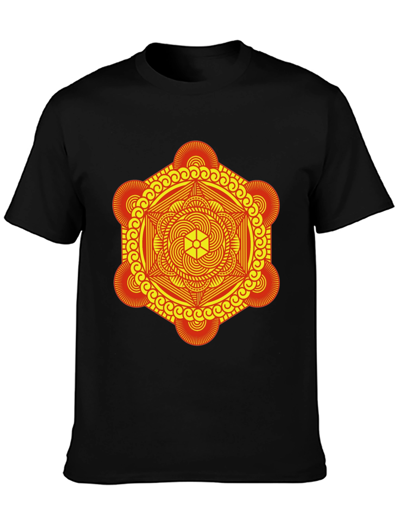 Geometric Mandala Graphic Tee