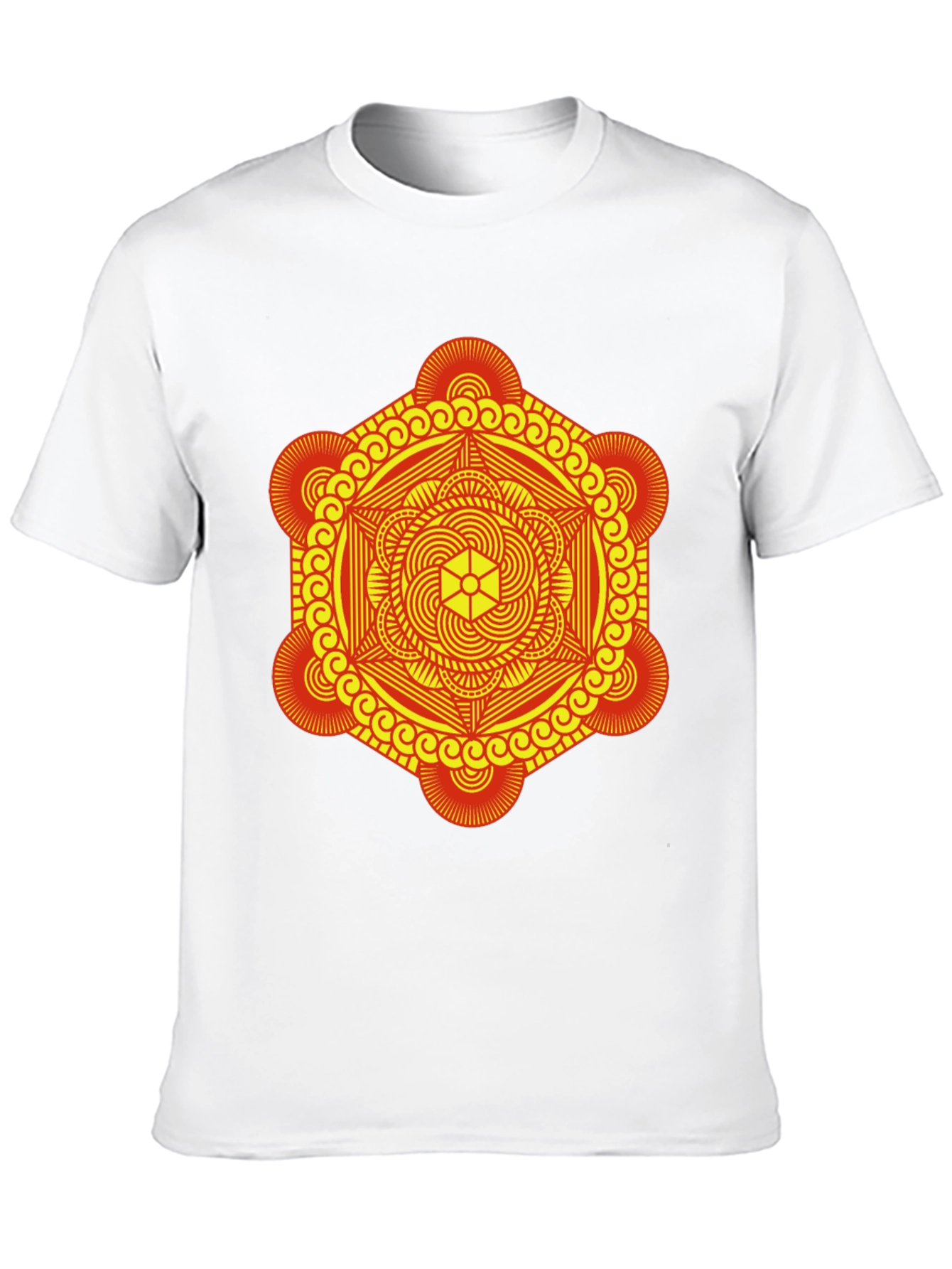 Geometric Mandala Graphic Tee