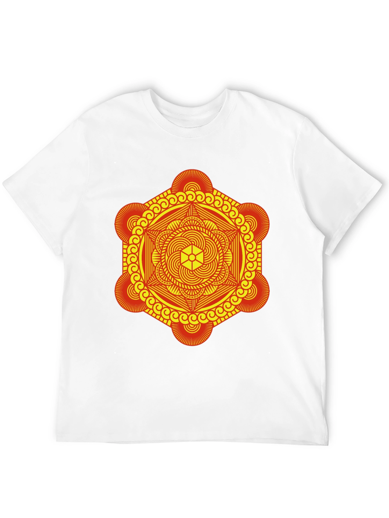 Geometric Mandala Graphic Tee