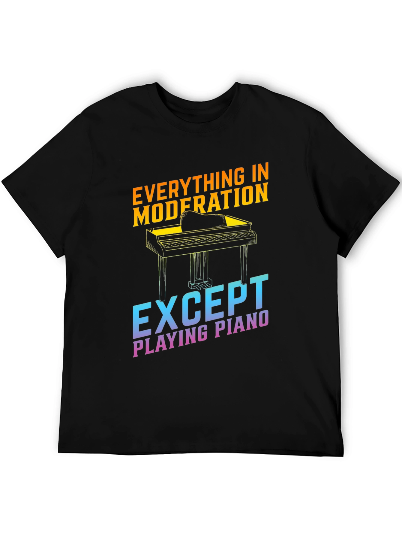 Piano T-Shirt - Everything in Moderation
