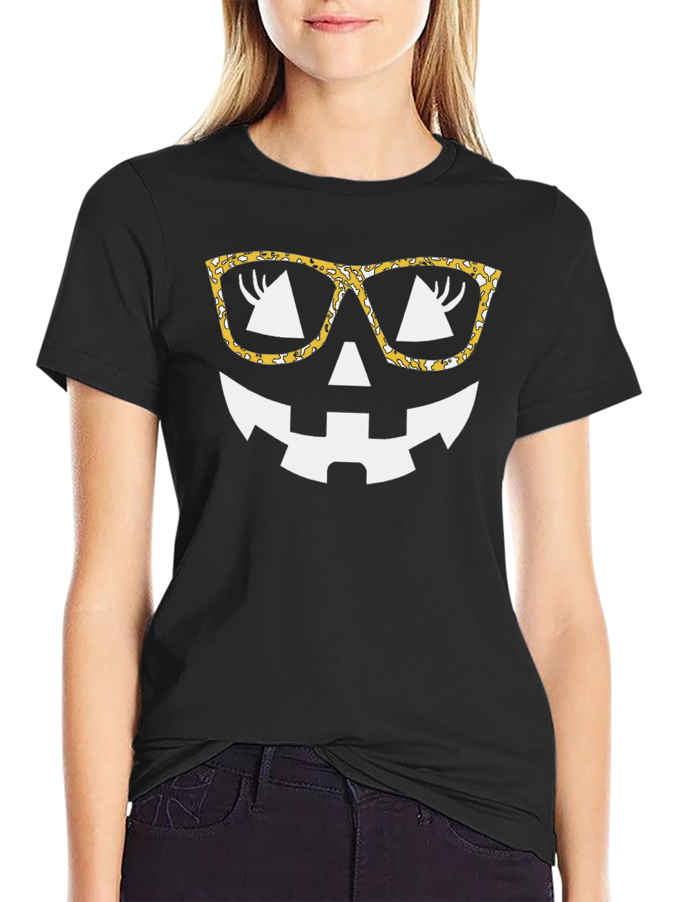Halloween Jack-o-lantern Graphic Tee