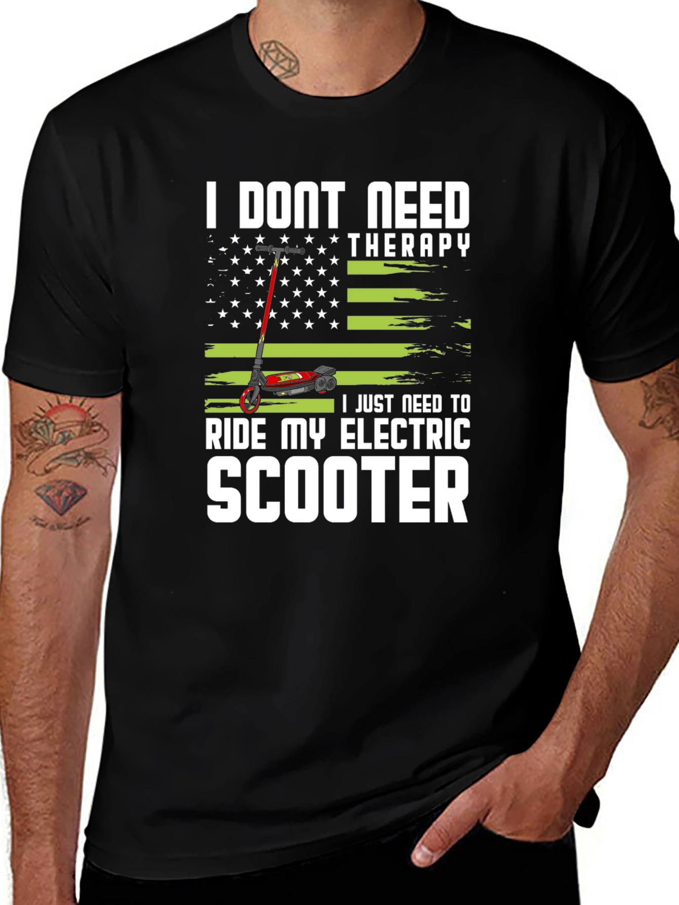 Electric Scooter Therapy T-Shirt