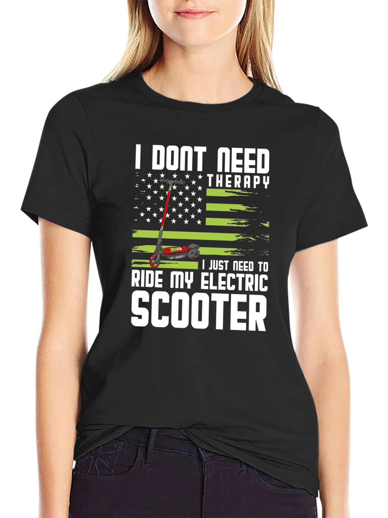 Electric Scooter Therapy T-Shirt