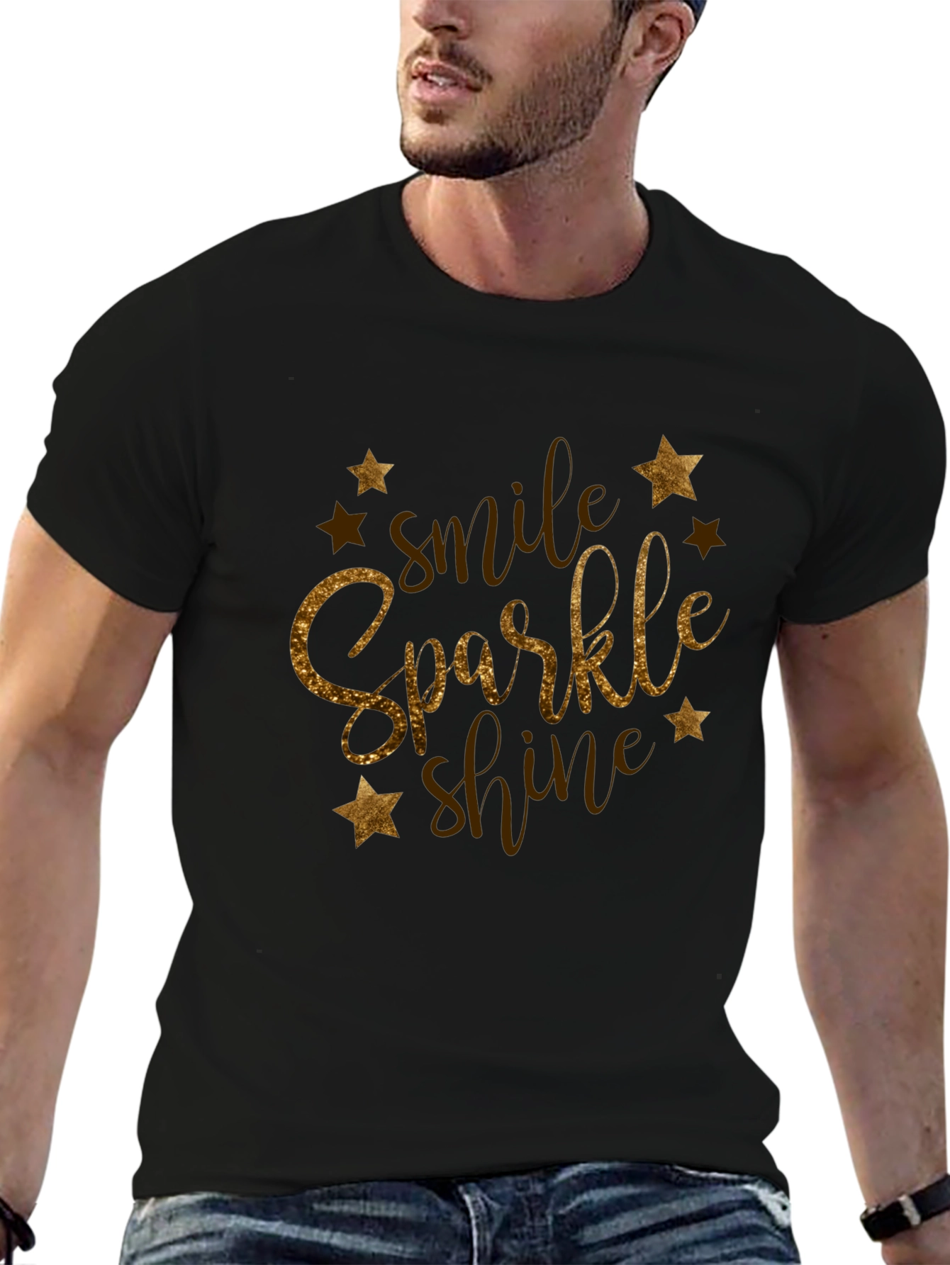 Smile Sparkle Shine Graphic Tee