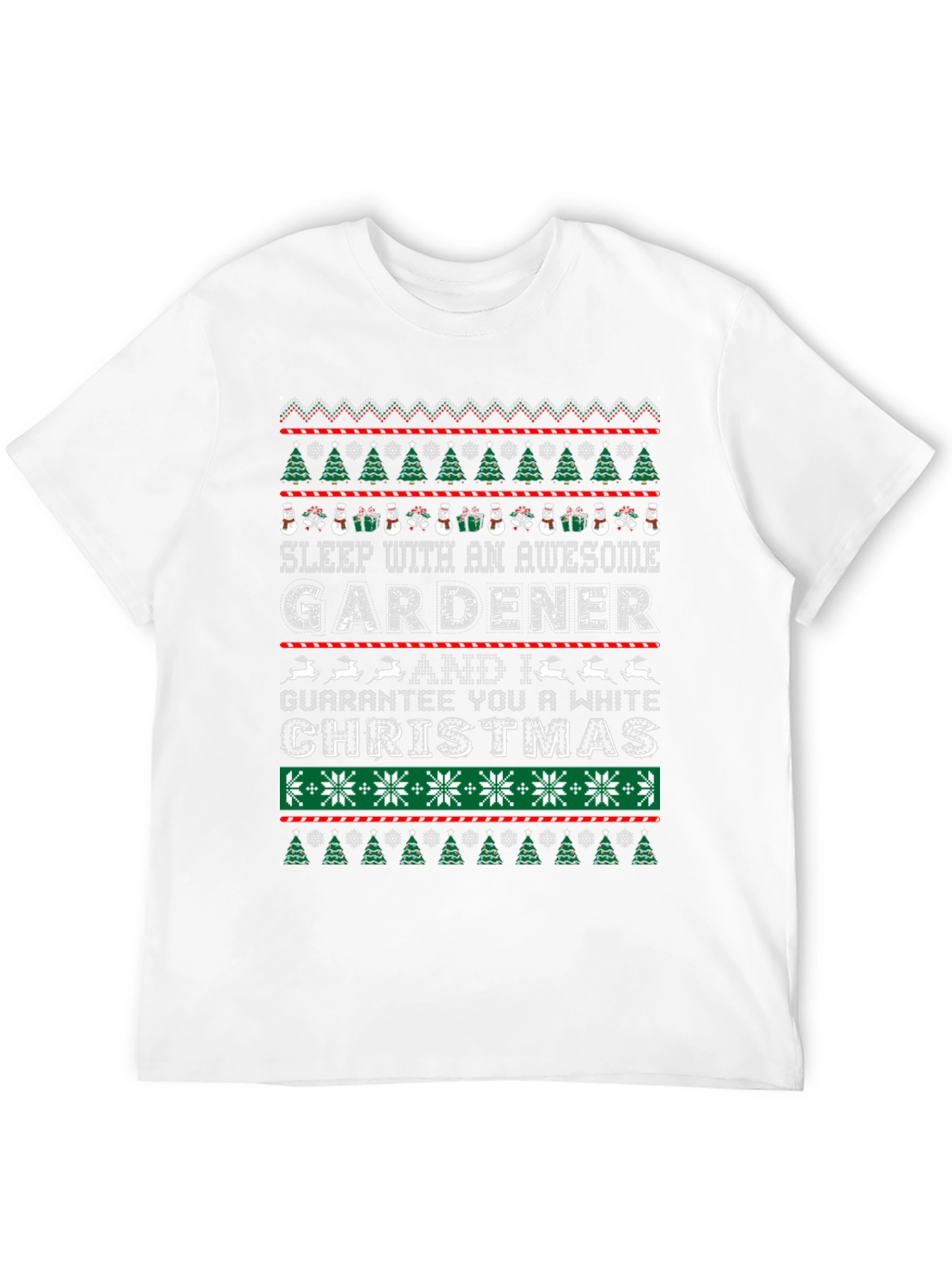 Awesome Gardener Christmas T-Shirt