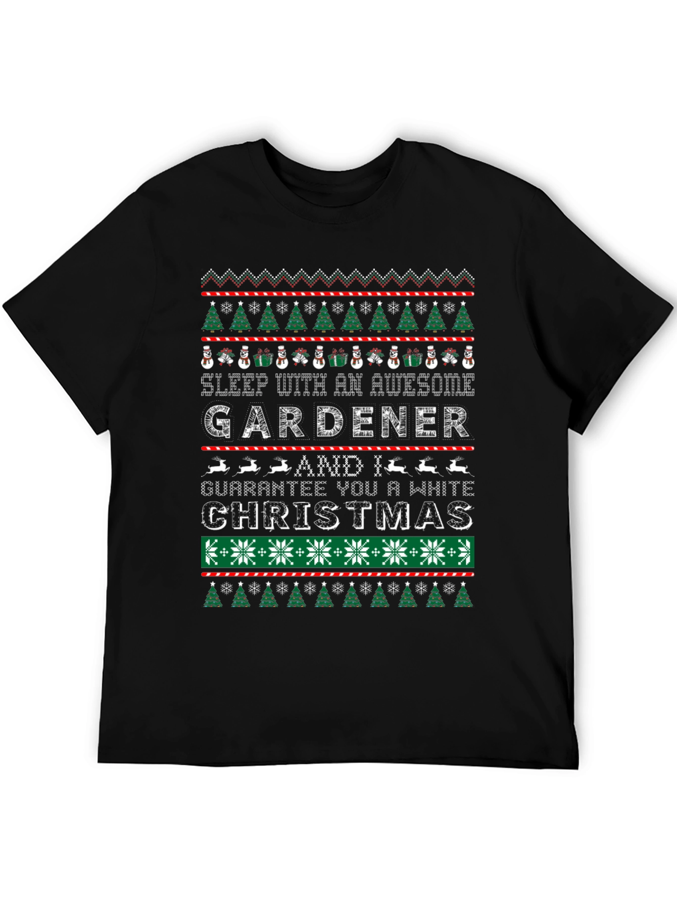 Awesome Gardener Christmas T-Shirt