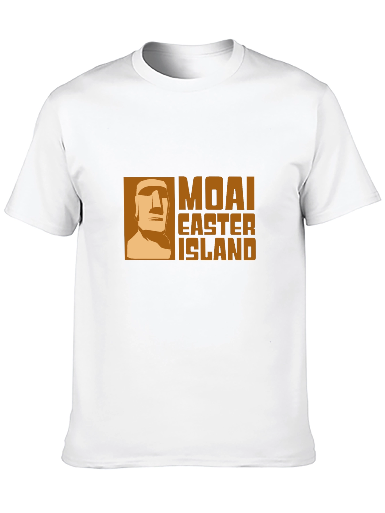 Moai Easter Island Graphic Tee