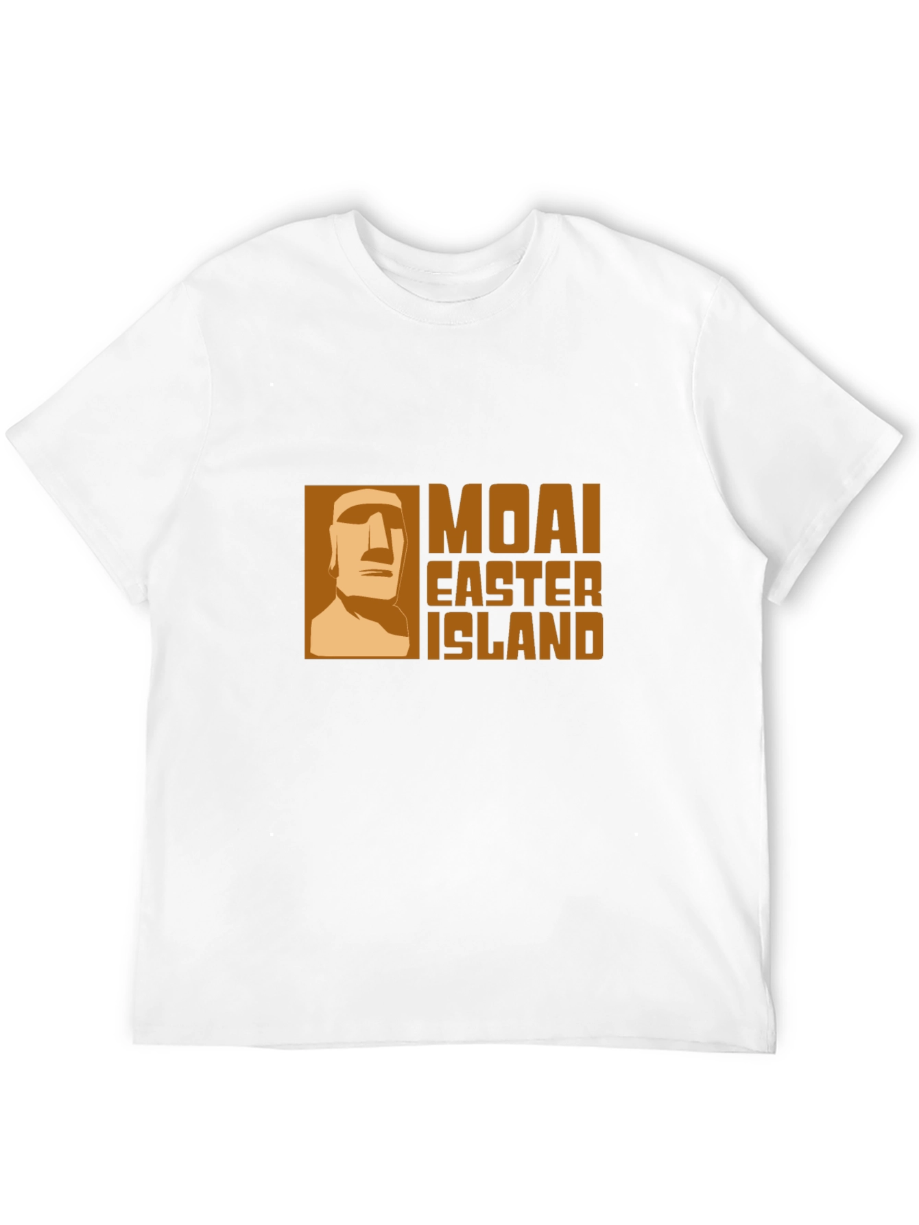 Moai Easter Island Graphic Tee