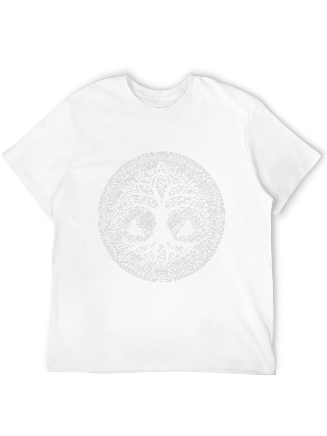 Yggdrasil Tree of Life Raven Graphic T-Shirt