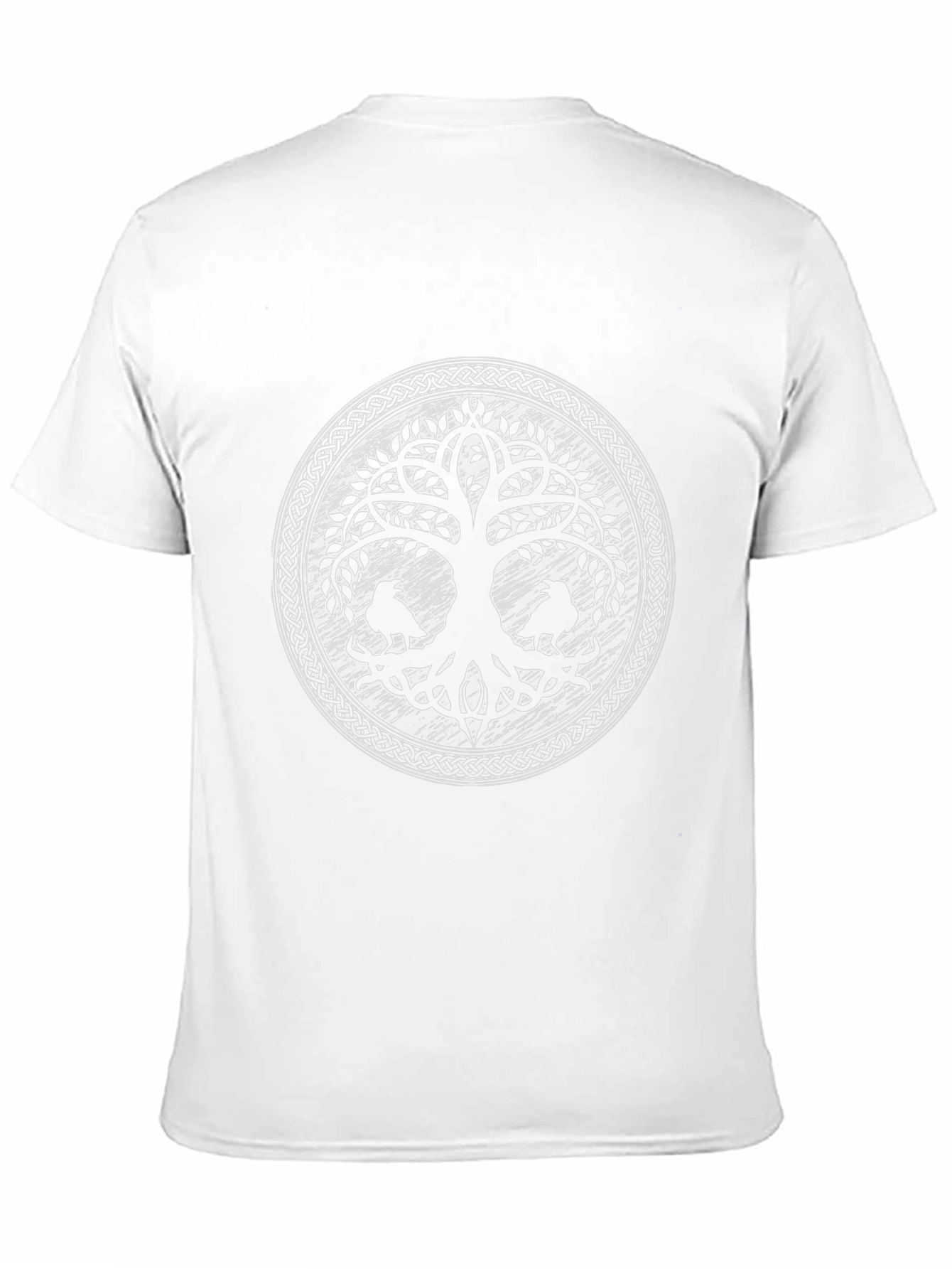 Yggdrasil Tree of Life Raven Graphic T-Shirt
