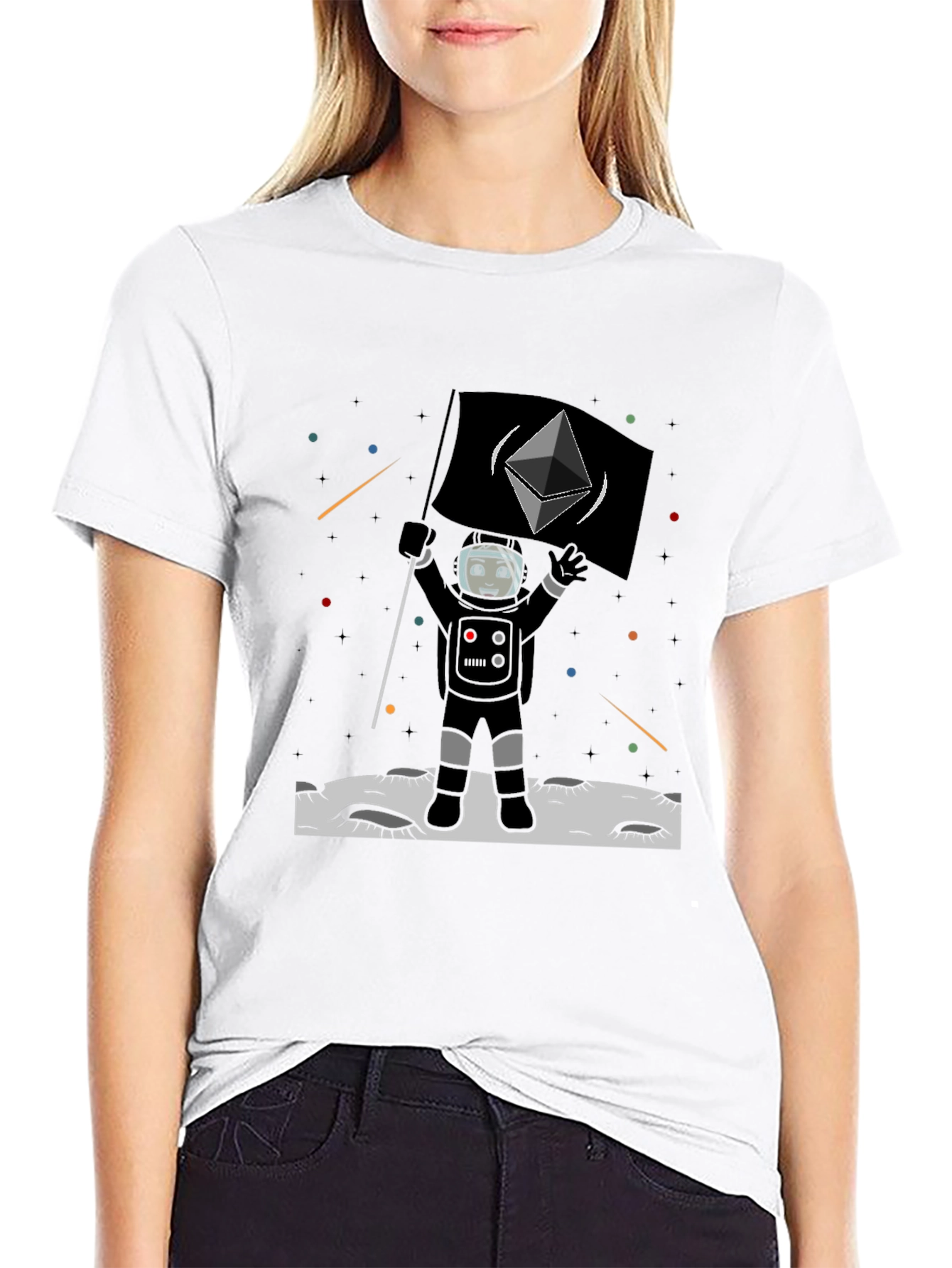 Ethereum Moon Landing T-Shirt