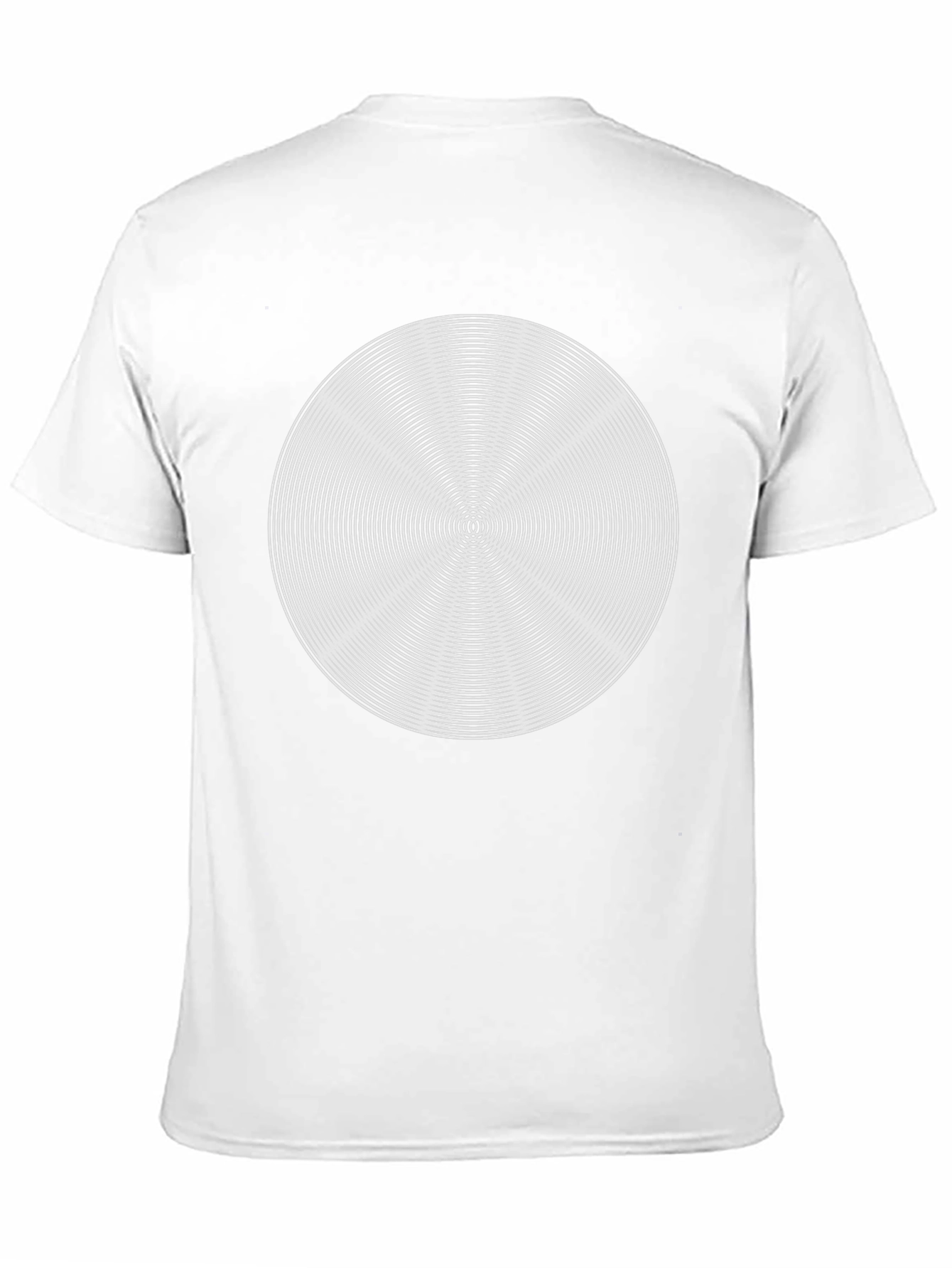 Optical Illusion Tee - Hypnotic Circle Design