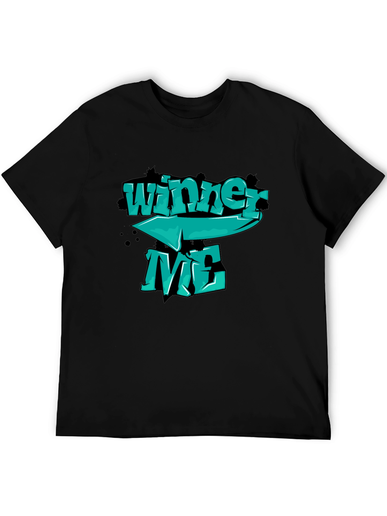 Winner Me Graphic T-Shirt - Cool Design