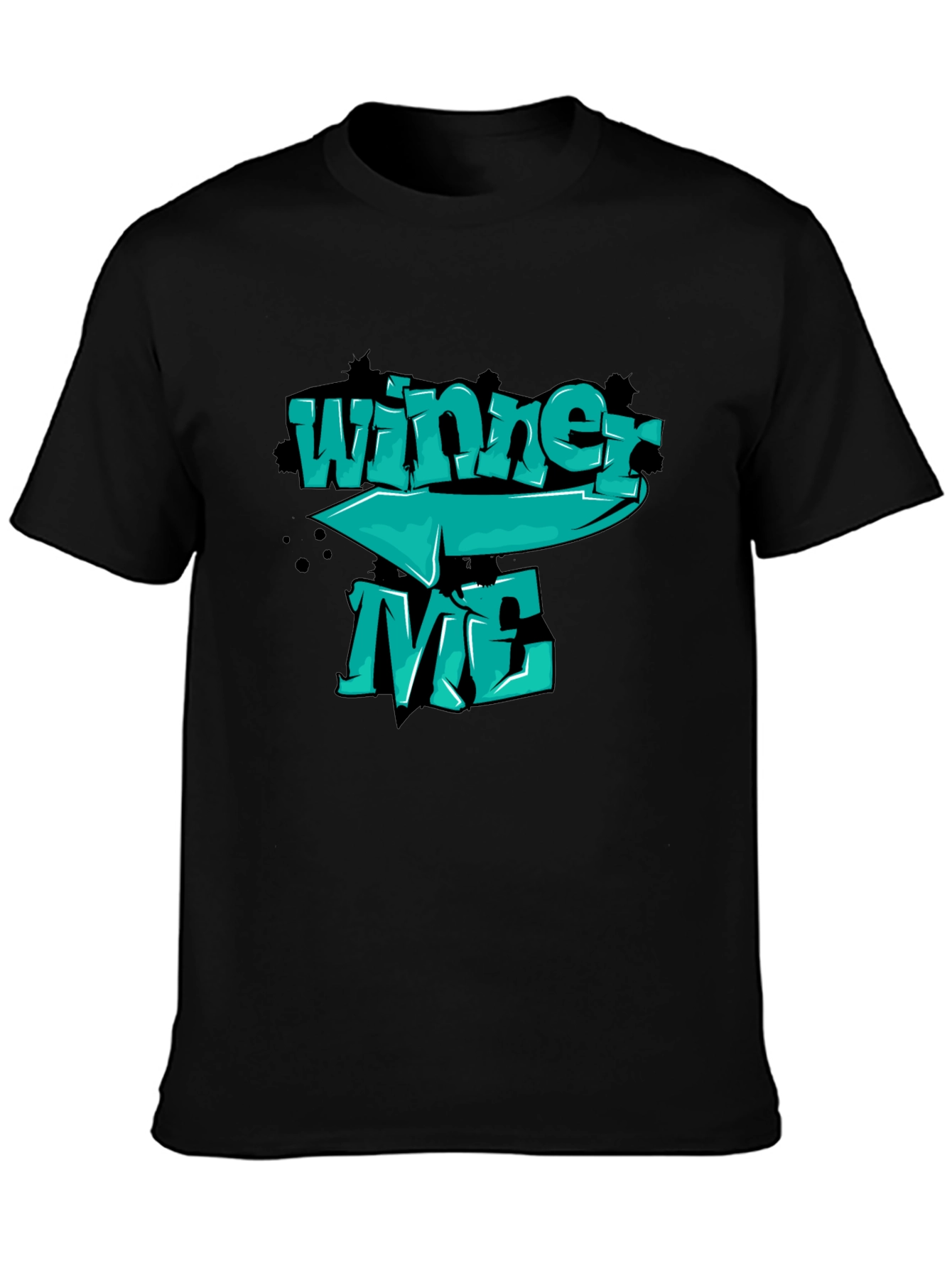 Winner Me Graphic T-Shirt - Cool Design