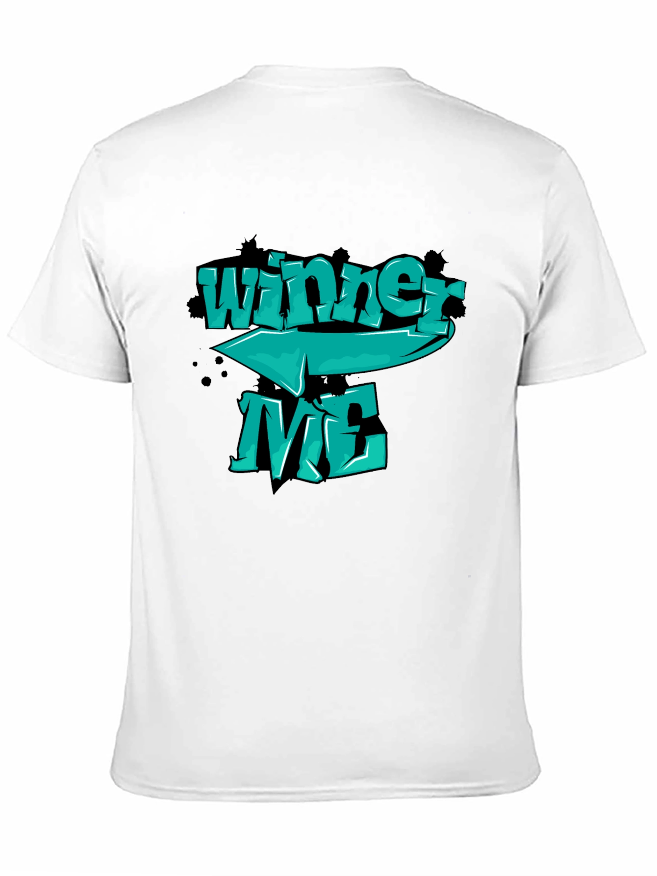 Winner Me Graphic T-Shirt - Cool Design